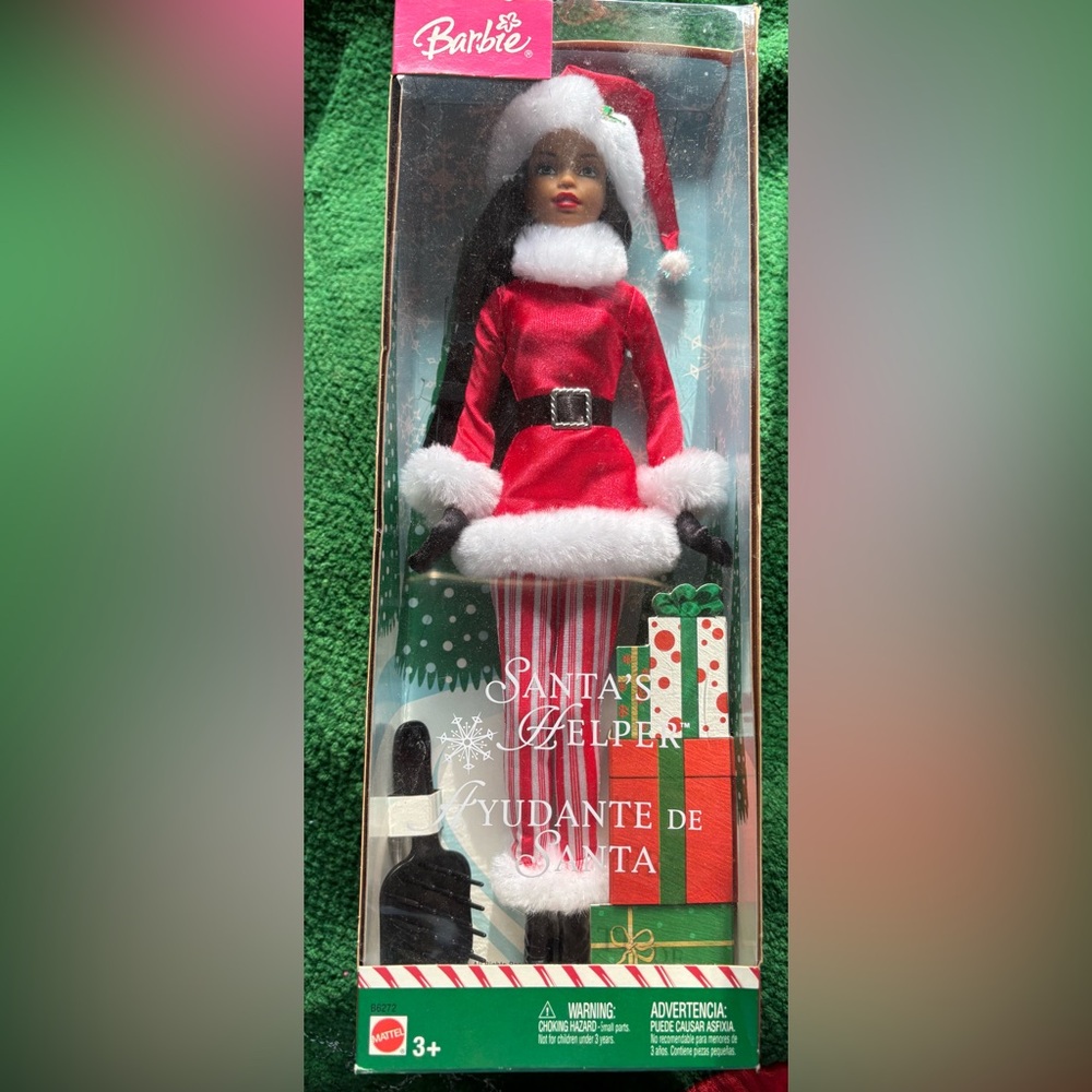 Barbie Santa's Helper Doll